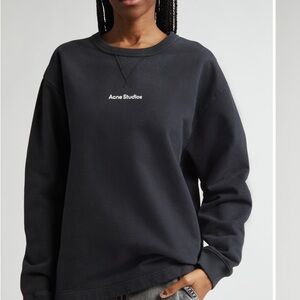 Acne Studios Black Crewneck Sweater